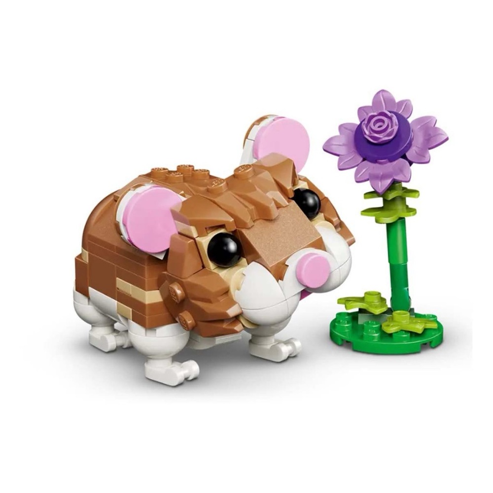 LEGO Creator 3 in 1 Cute Hamster with a Flower 31376 Building Set New Sealed Box - Picture 3 of 10